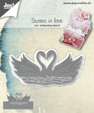 Snijmal - Joy! Crafts - Swans In Love - 6002/1310