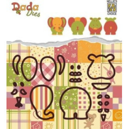 Snijmal - Nellie Snellen - Dada Dies: Hippo & Elephant - DDD007