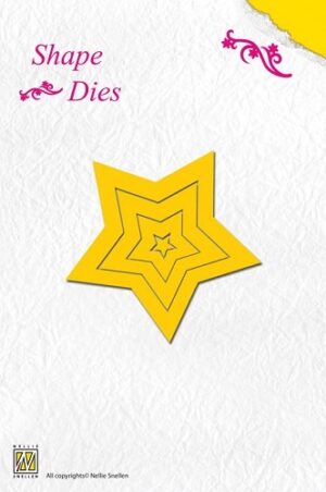 Snijmal - Nellie Snellen - Shape Dies: 5-Point Star - SD003