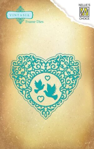 Snijmal - Nellie Snellen - Frame Dies: Love Heart - VIND026