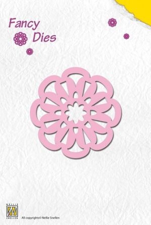 Snijmal - Nellie Snellen - Fancy Dies: Flower - FD007