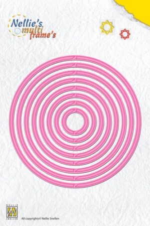 Snijmal - Nellie Snellen - Nellie's Multi Frames: Revolving Round - MFD090