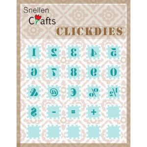 Snijmal - Nellie Snellen - Clickdies: Numbers & Punctuation Marks - SCCD003