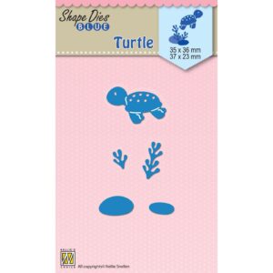 Snijmal - Nellie Snellen - Shape Dies Blue: Turtle - SDB043