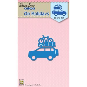 Snijmal - Nellie Snellen - Shape Dies Blue: On Holidays - SDB046