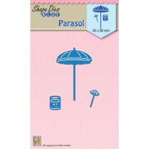 Snijmal - Nellie Snellen - Shape Dies Blue: Parasol - SDB052
