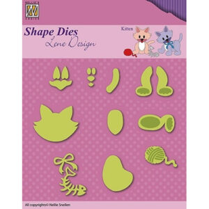Snijmal - Nellie Snellen - Lene Design: Kitten - SDL046