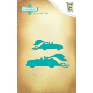 Snijmal - Nellie Snellen - Figurative Dies: Wedding Car - VIND006