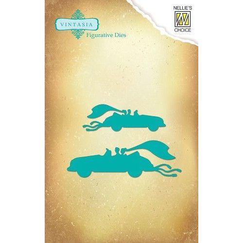Snijmal - Nellie Snellen - Figurative Dies: Wedding Car - VIND006