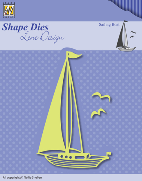Snijmal - Nellie Snellen - Lene Design: Sailing Boat - SDL039