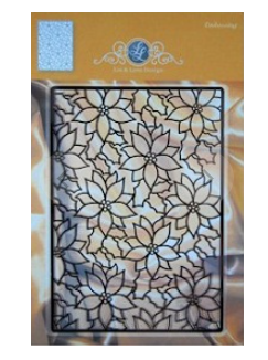 Snijmal - Joy! Crafts - Lin & Lene Design: Achtergrond Kerstster - 1201/0034