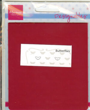 Snijmal - Marianne Design - Designables: Butterflies - DS0902