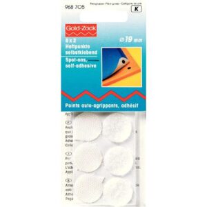 Prym Klittenbandpunten Zelfklevend Wit