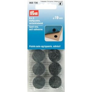 Prym Klittenbandpunten Zelfklevend Zwart