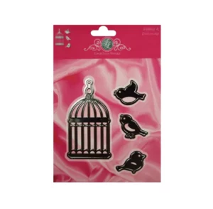 Snijmal - Joy! Crafts - Lin & Lene Design: Vogelkooi & Vogels - 1201/0046