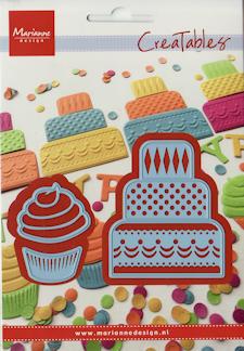 Snijmal - Marianne Design - Creatables: Mini Cake & Cupcake - LR0341
