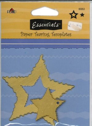 Snijmal - Essentials Paper Tearing Templates - Ster - 80053