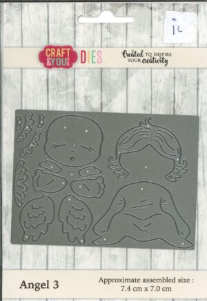 Snijmal - Craft & You Design - Angel 3 - CW029