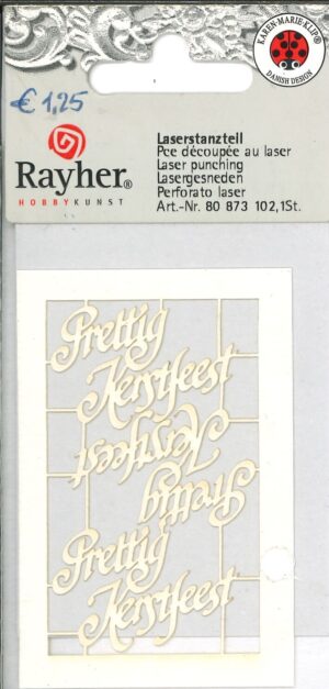 Snijmal - Rayher - Prettig Kerstfeest - 80 873 102