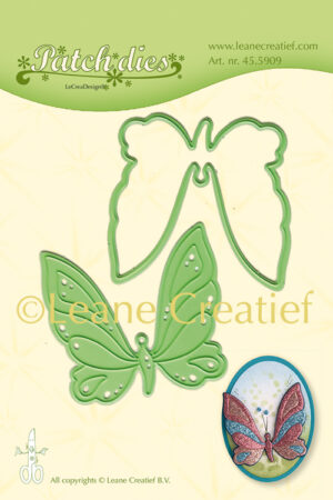 Snijmal - Leane Creatief - Patch Die Butterfly - 45.5909