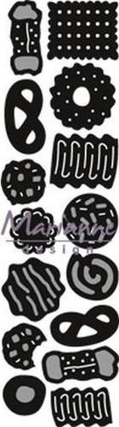 Snijmal - Marianne Design - Craftables: Koekjes - CR1403