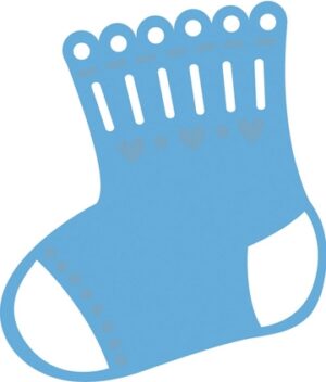 Snijmal - Marianne Design - Creatables: Babysokjes - LR0216