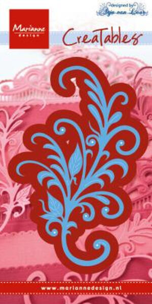 Snijmal - Marianne Design - Creatables: Floral Ornament - LR0526