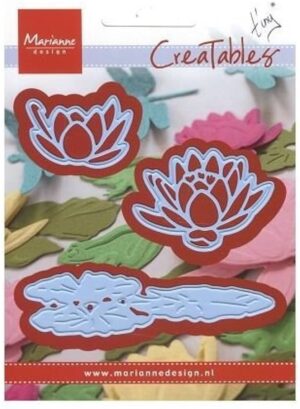 Snijmal - Marianne Design - Creatables: Waterlelie Klein - LR0459