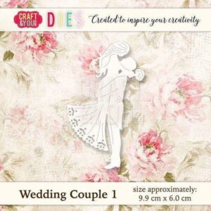 Snijmal - Craft & You Design - Wedding Couple 1 - CW018