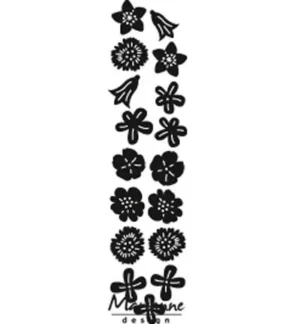 Snijmal - Marianne Design - Craftables: Bloemetjes - CR1394