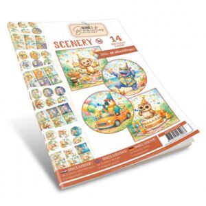 Push-Out Book Scenery Nr. 14 Birthday Safari