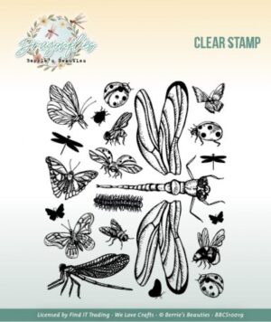Clear Stamps - Berrie's Beauties - Dragonflies - BBCS10019