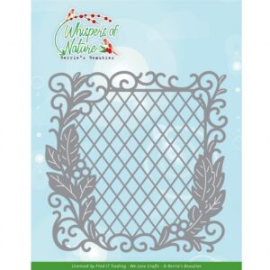 Snijmal - Berrie's Beauties - Whispers of Nature: Feather Frame - BBD10092
