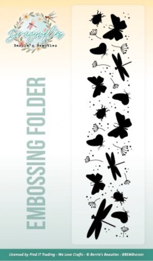 Berrie's Beauties - Dragonflies: Embossing Folder - BBEMB10001