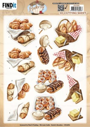 knipvel - Berries Beauties - Homestead Bakery - Fresh Basket - CD12456