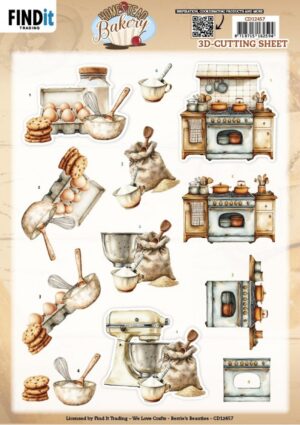 knipvel - Berries Beauties - Homestead Bakery - Kitchen Prep - CD12457