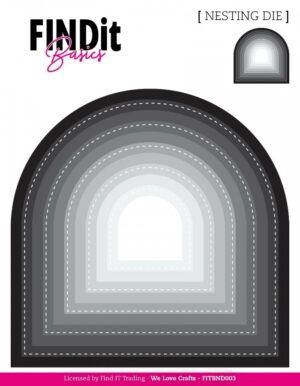 Snijmal - FindIt Basics - Nesting Die: Arches - FITBND003