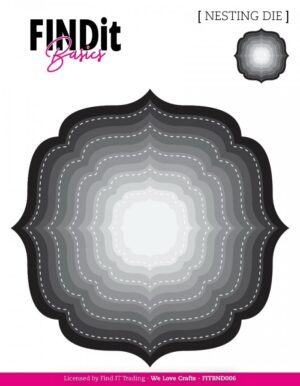 Snijmal - FindIt Basics - Nesting Die: Ornate Frame - FITBND006