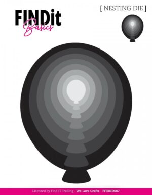 Snijmal - FindIt Basics - Nesting Die: Balloon - FITBND007