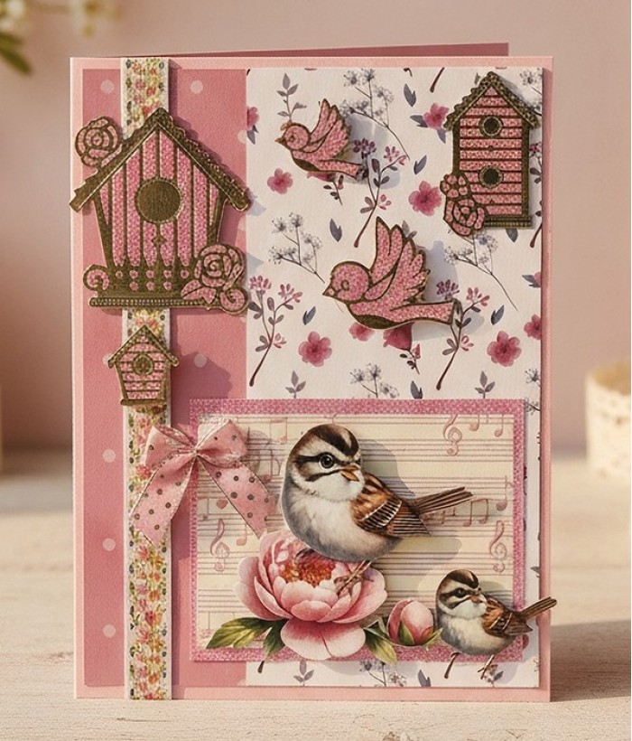 Linnen Kaartenkarton - Berries Beauties - Whispers of Nature - Afbeelding 10