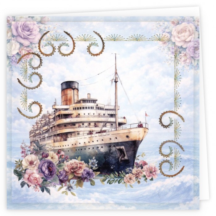 Embroidery Cards Nr. 32 Journeys In Bloom - Afbeelding 3