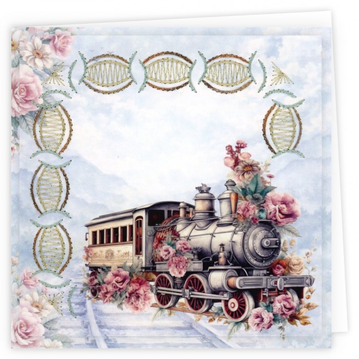Embroidery Cards Nr. 32 Journeys In Bloom - Afbeelding 2