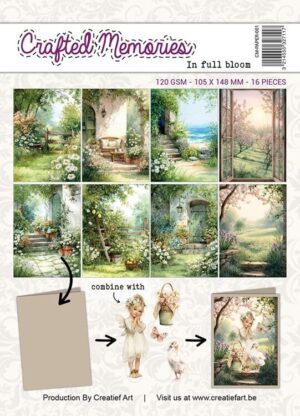 Crafted Memories Paper Pad - In Full Bloom