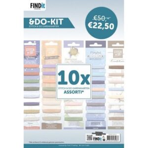 &DO-Kit: 10x Stitch & Do Garenkaarten (DOK10016)
