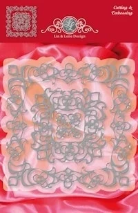 Snijmal - Joy! Crafts - Lin & Lene Design: Border - 1201/0068