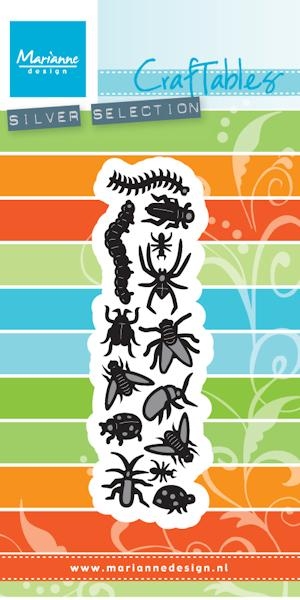 Snijmal - Marianne Design - Craftables: Spiders & Bugs - CR1383