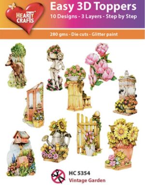 Easy 3D Toppers - Vintage Garden - HC5354