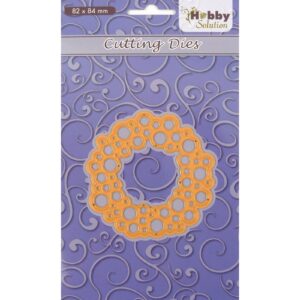 Snijmal - Nellie's Snellen: Hobby Solution - Bubble Wreath - HSFD012