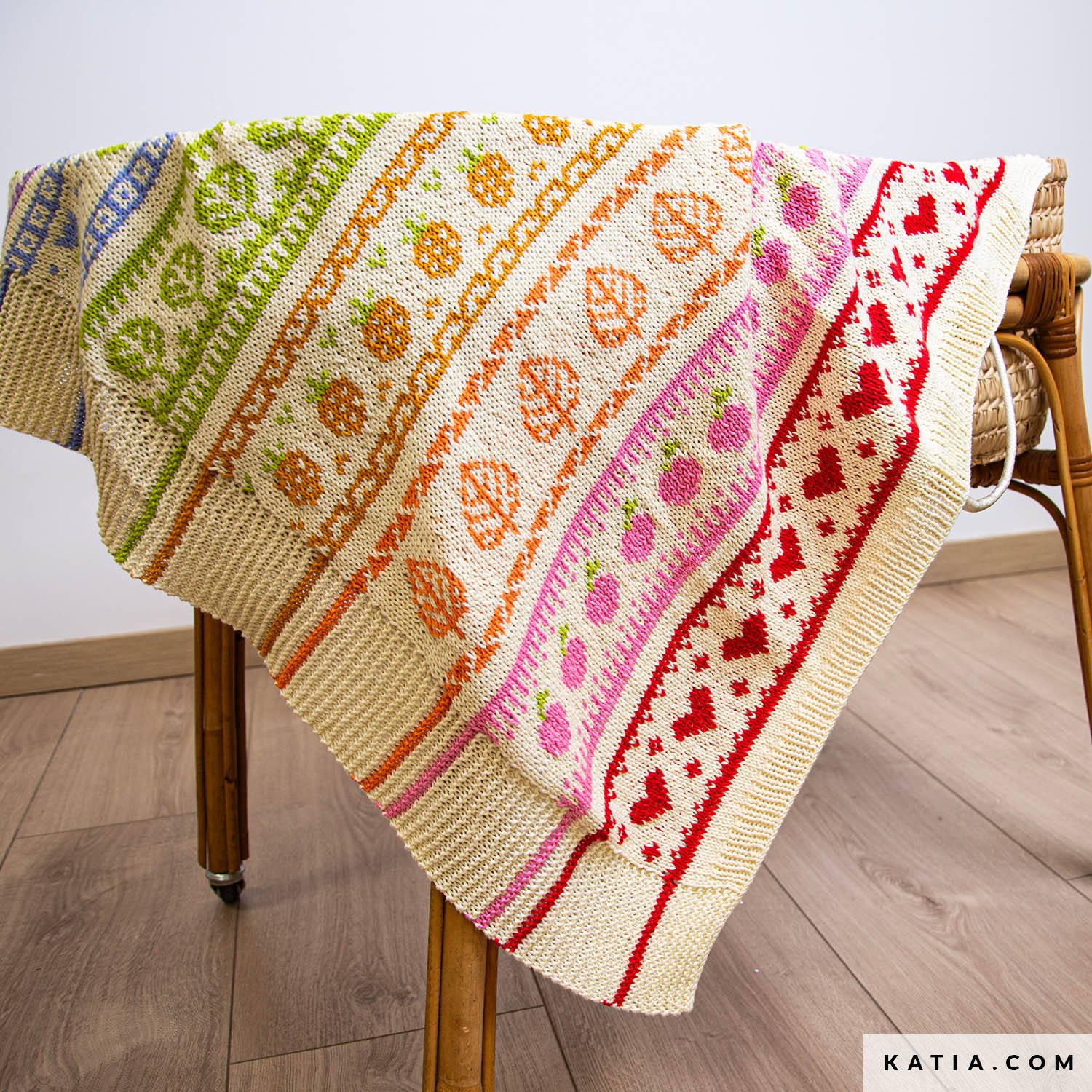 Katia Kit Cal 2026 Rainbow Garden - S1 Warme tinten - Afbeelding 3