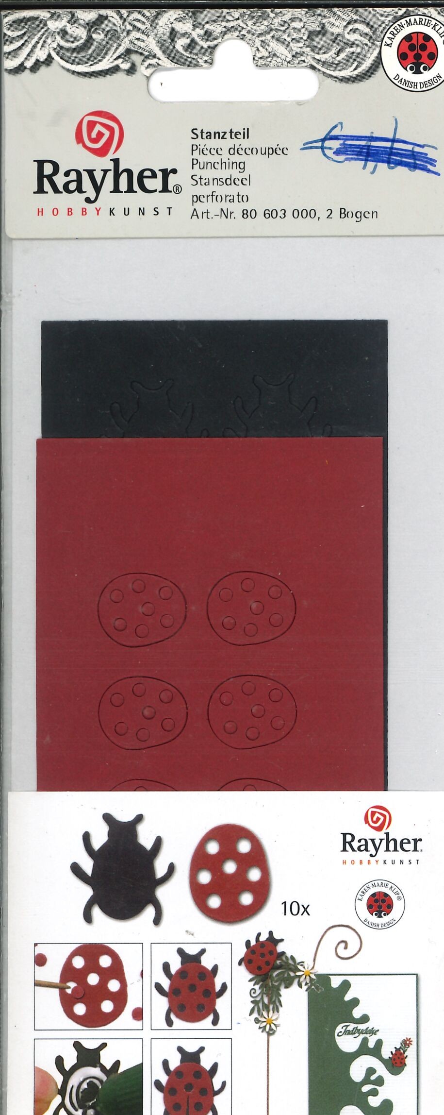 Snijmal - Rayher - Lieveheersbeestje - 80 603 000